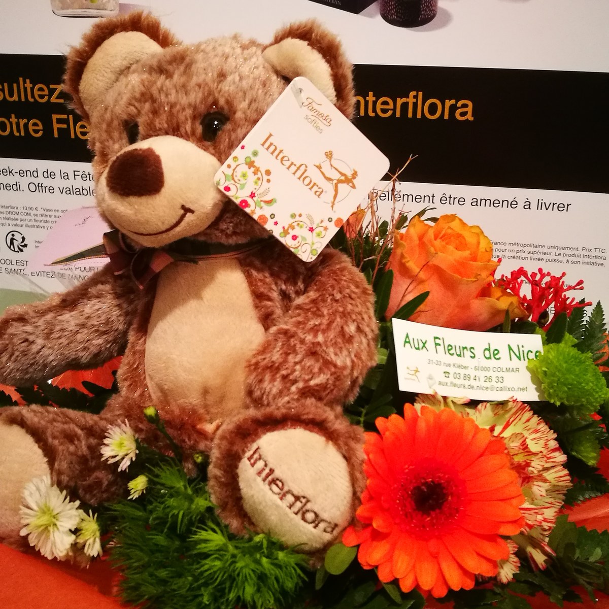 DIVERS5 | Aux fleurs de Nice Un partenariat du réseau professionnel Interflora Colmar