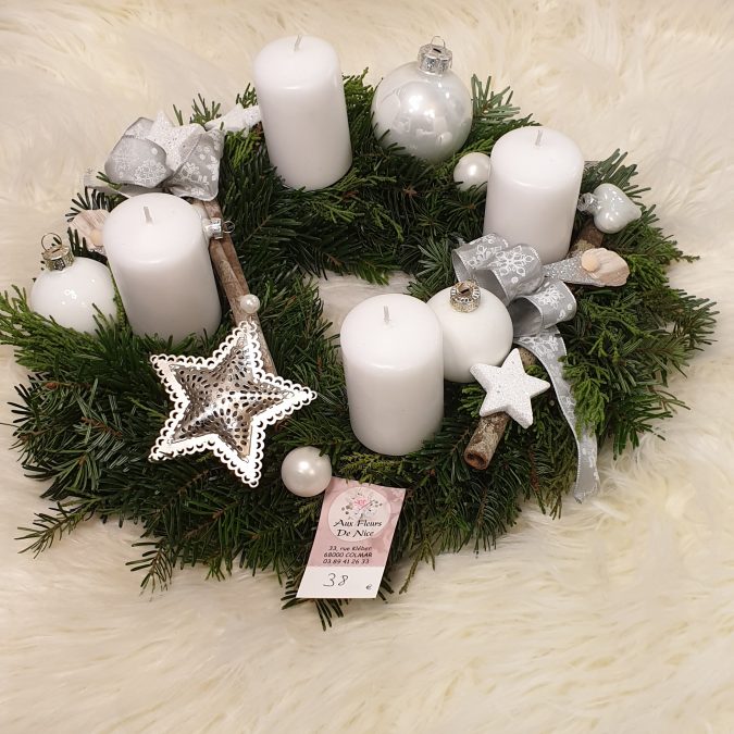 No&euml;l : couronnes de l’Avent Pfastatt 4
