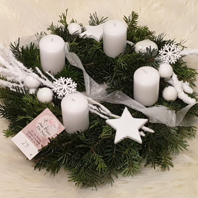 No&euml;l : couronnes de l’Avent Wintzenheim 3